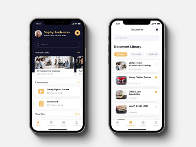 Hotel Service App design figma hotel app hotel service app hotel staff hotel staff app ios app design mobile app design organize app organize tool app room service room service app uxui design