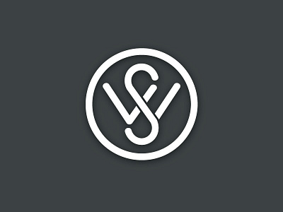 S W initials ~ logo