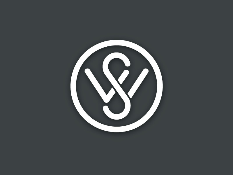 S W initials ~ logo by Rick Davidson on Dribbble