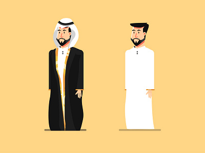 Arabian character arabia character graphic motion saudi