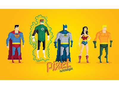 Pixel Nostalgia: Justice League