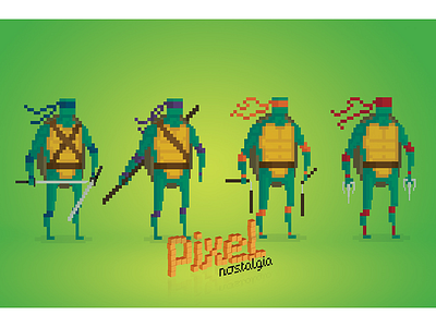 Pixel Nostalgia: TMNT