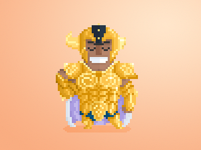 Pixel Little Guys & Gals pt. 16: Aldebaran of Taurus