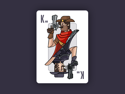 Overwatch Card Deck: McCree