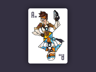 Overwatch Card Deck: Tracer