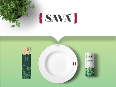 Savá Branding Pt.1 brand branding coffee design flat food logo packaging restaurant shop stationary type