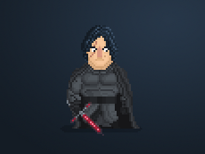 Pixel Little Guys & Gals 80: Ben Solo