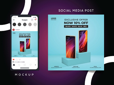 Social Media Post facebook facebook banner facebook poster instagram instagram ads instagram banner instagram post social media social media banner social media design social media pack social media post social media poster social media template