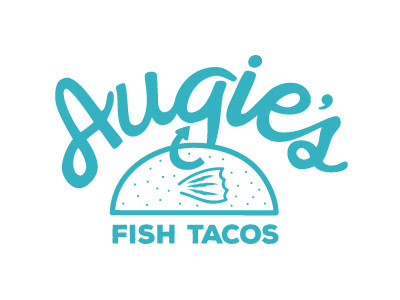 Augie's graphic design illustration logo logo design restaurant typography