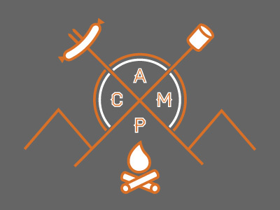CAMP t-shirt design