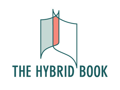 The Hybrid Book books graphic design logo logo design vector