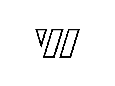 "W" Logo design logo logo concept monogram photoshop w w logo