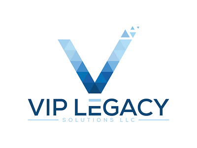 VIP Legancy Logo branding creative logo flat logo letter logo logo logo design minimalist logo modern logo v letter logo