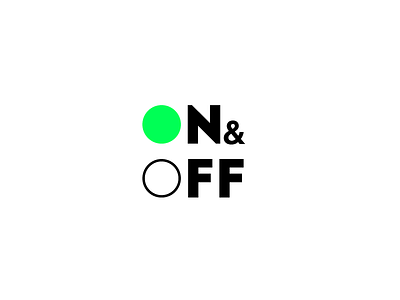 On And Off font