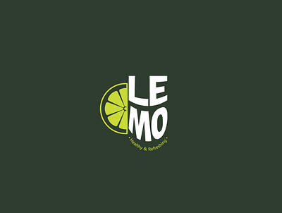 Logo Design for An Energy Drink - LEMO branding creative logo design graphic design illustration logo logo design trending design trending logo ui vector