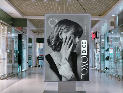 Kiosk Banner Design for OXODICE banner design brand design branding design design trends graphic design trendy design vector