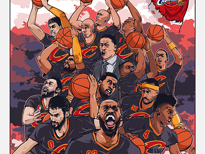 2016 world champion - CLE illustration