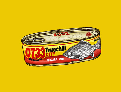 Canned fish illustration