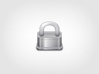 Locked up gray icon lock metal shiny