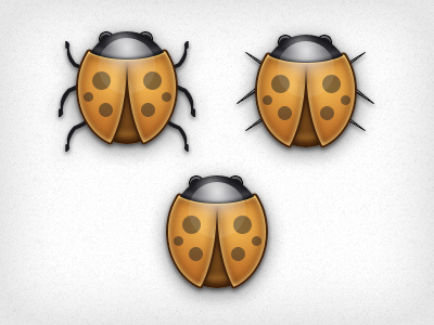 Buggylegs brown bug dots icon legs
