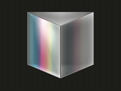 Icon - WIP icon prism rainbow