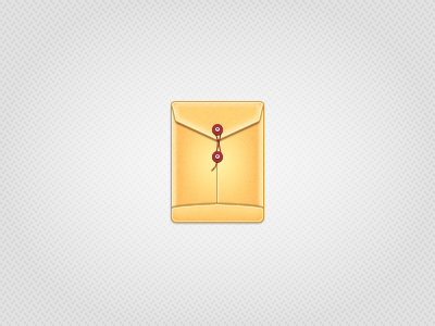 Envelope 2 envelope icon orange red