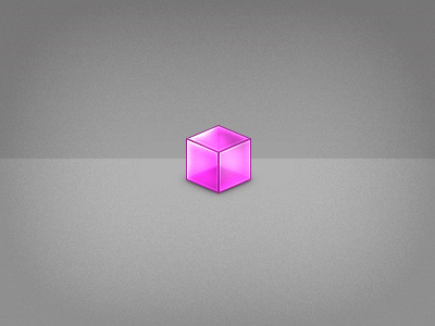 Cube PSD cube pink psd