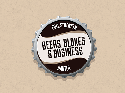 BBB Podcast Logo beer bottles branding business cap concept events label logo podcast sign signage