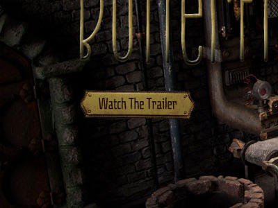 Watch the Trailer - Butterflies animated button chisel dark dirty gold stopmotion trailer