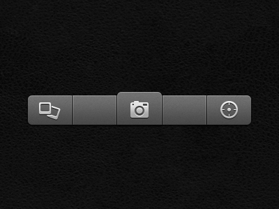 SwipeTilt GUI v1 gui iphone melbourne mobile photography ux vector