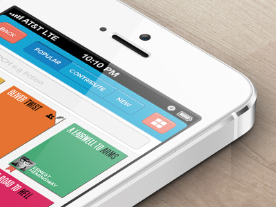 Search by Popular agency app aqua blue browse filter iphone 5 melbourne pantone peach search ux