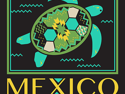 Sea Turtle Illustration apparel illustration