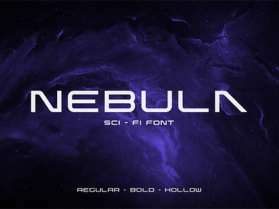 Nebula Sci-fi Font