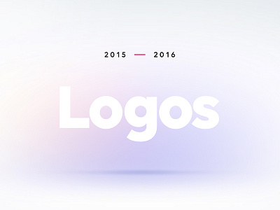 Various Logos 2015 - 2016 brand branding design identity logo portfolio