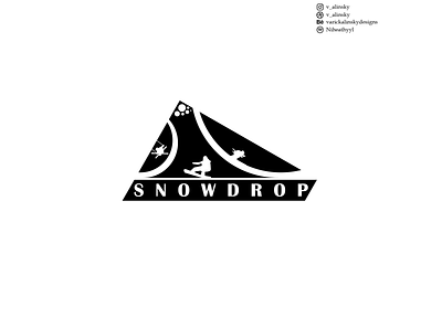 Day 8 - Ski Mountain Logo dailylogochallenge design graphic design logo vector