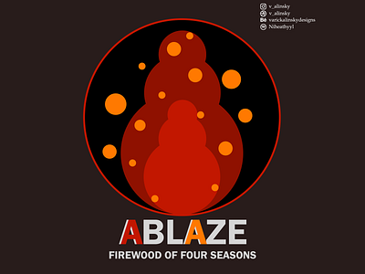 Day 10 - Firewood Company dailylogochallenge design graphic design logo vector