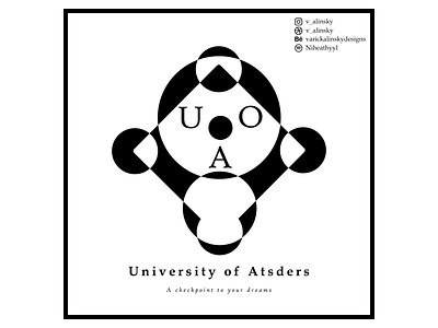 Day 38 - University/College Logo #dailylogochallenge dailylogochallenge design graphic design logo logo design vector