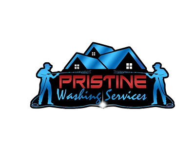 Pressure wash design graphic design illustration logo