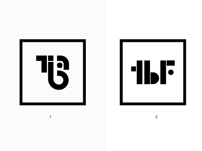 TBF Creative Studio Logo branding logo