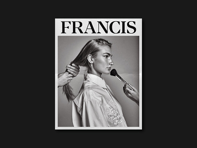 Rebrand. francis identity personal logo rebranding
