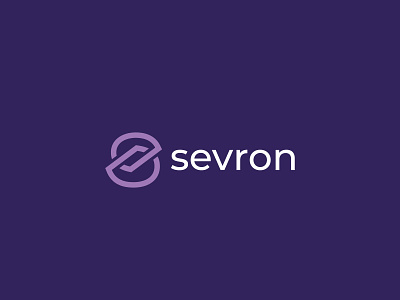 Sevron logo design - S lettermark