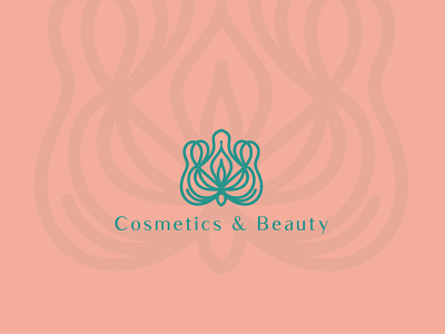 Cosmetics and beauty logo design