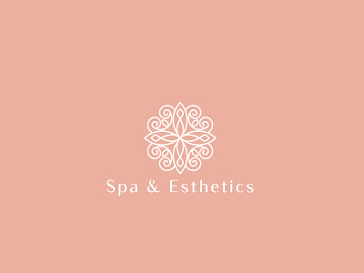 Spa and esthetics logo design