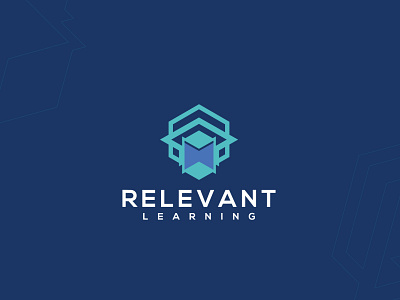 Relevant learning logo design - Learning logo concept