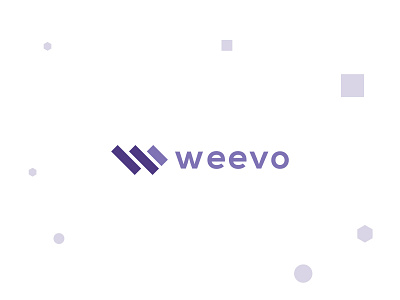 Weevo logo design - W lettermark logo concept branding branding logo icon letter w logo w icon w letter logo w logo