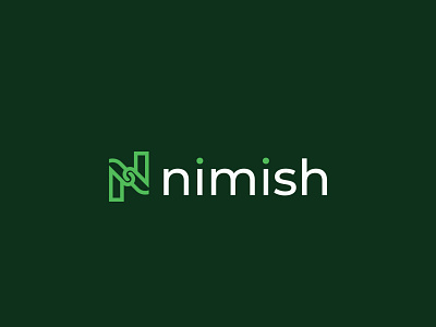 Nimish logo design - N letter mark concept branding branding logo graphic design icon letter n logo logo n n icon n letter logo n logo