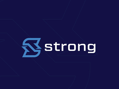 strong logo design - "S" lettermark logo concept
