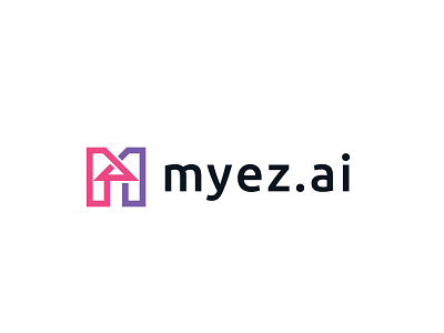 Myez logo design - M letter logo branding branding logo home logo icon letter m logo logo m m icon m letter logo m logo real estate logo