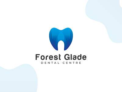 Forest glade logo design - Dental care center logo branding branding logo graphic design icon letter mark logo logo template