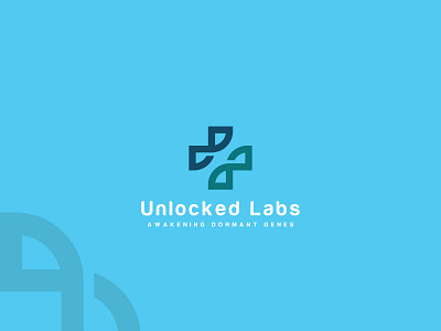 Unlock labs logo design - cross plus health care logo branding branding logo concept graphic design icon logo